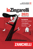 Copertina  Lo Zingarelli : vocabolario della lingua italiana