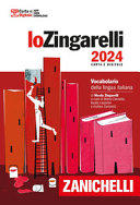 Copertina  Lo Zingarelli [2024] : vocabolario della lingua italiana