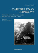 Copertina  Cartoulénax = Cartoline : poesie nel patois francoprovenzale dell'alta Valle Grande di Lanzo