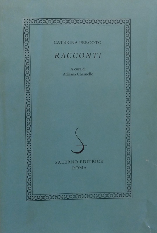 Copertina  Racconti